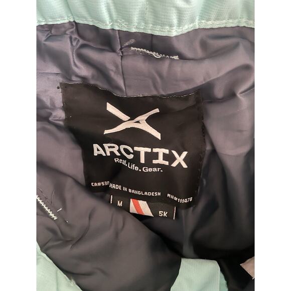 NEW Arctix Kids Snow Pants Size M 10/12 Insulated Winter Ski Island Azure - Picture 7 of 7